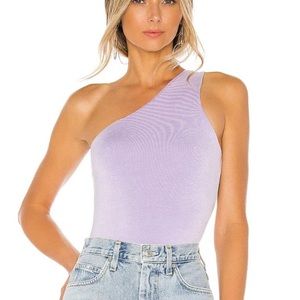 REVOLVE Superdown Devonne One Shoulder Bodysuit